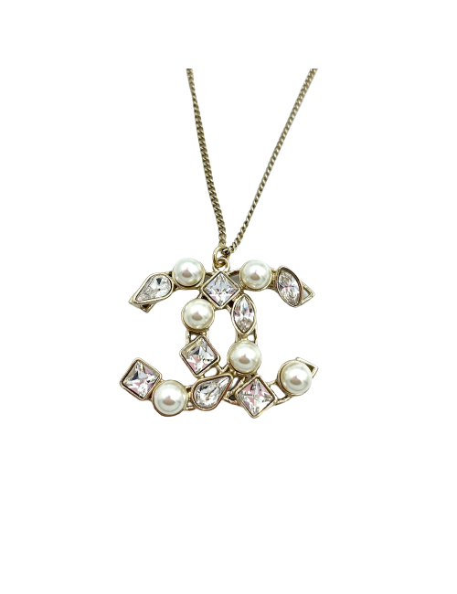 Collier CHANEL perles Vintage