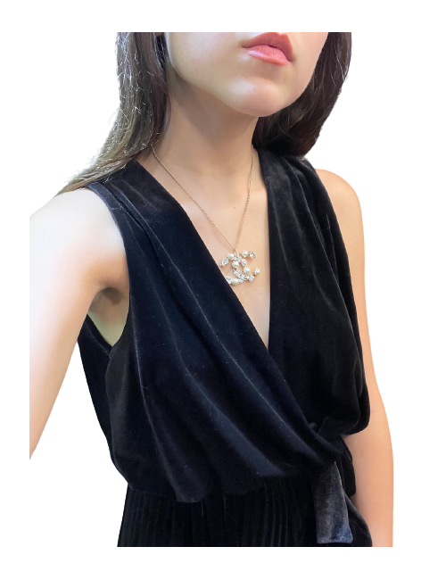 Collier CHANEL perles Vintage