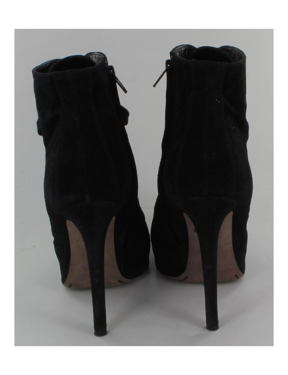 Bottines à talons GIAMBATTISTA VALLI en daim 