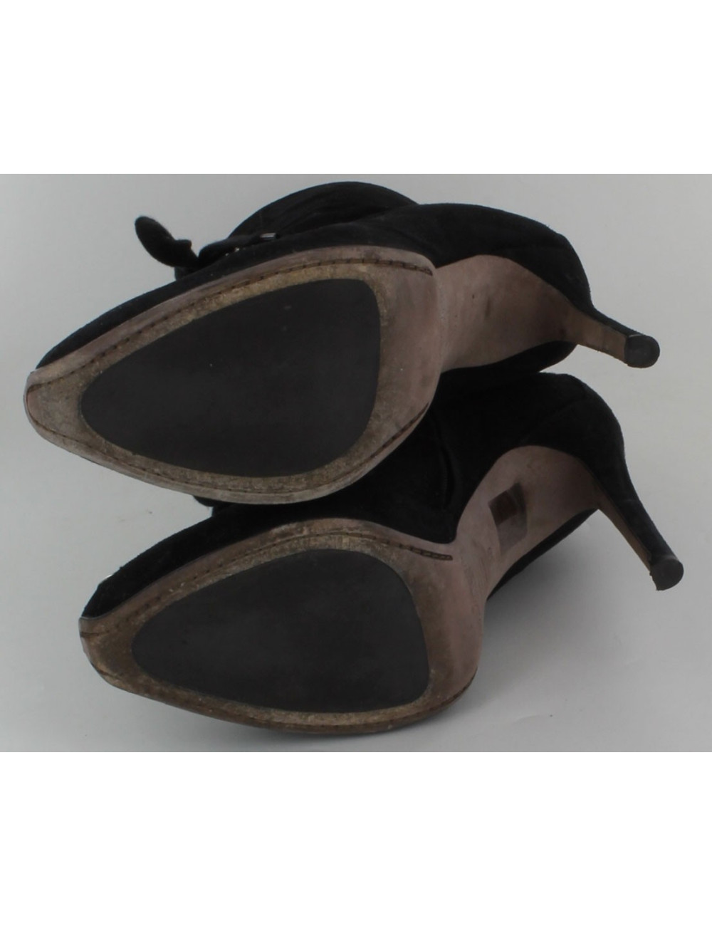 Bottines à talons GIAMBATTISTA VALLI en daim 