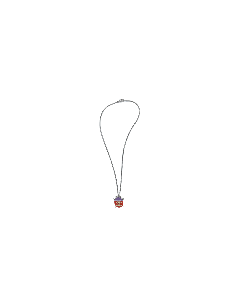 Collier pendentif CHANEL coccinelle