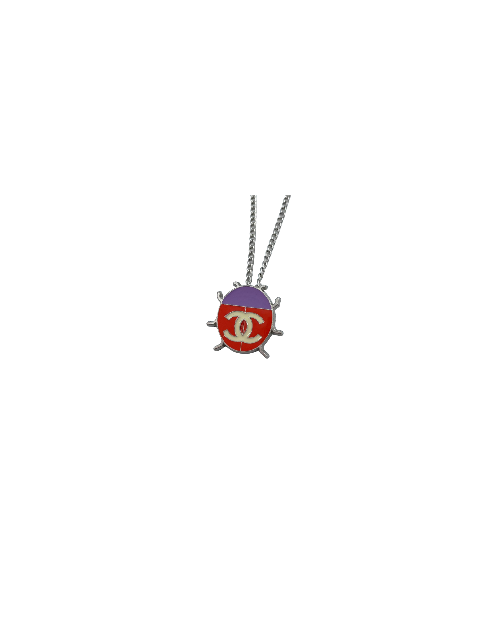 Collier pendentif CHANEL coccinelle