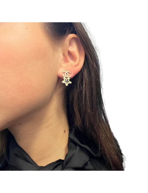 Clous étoile CHANEL émaillés