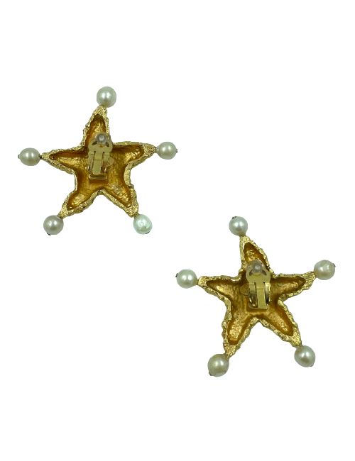 Clips étoiles de mer CHANEL Vintage