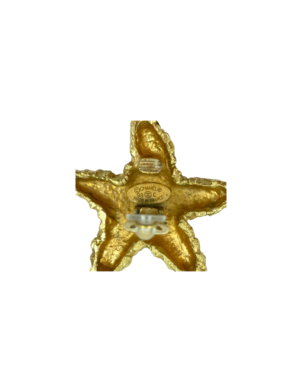 Clips étoiles de mer CHANEL Vintage