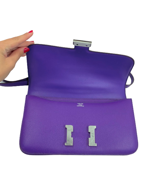 Constance Elan HERMES epsom crocus