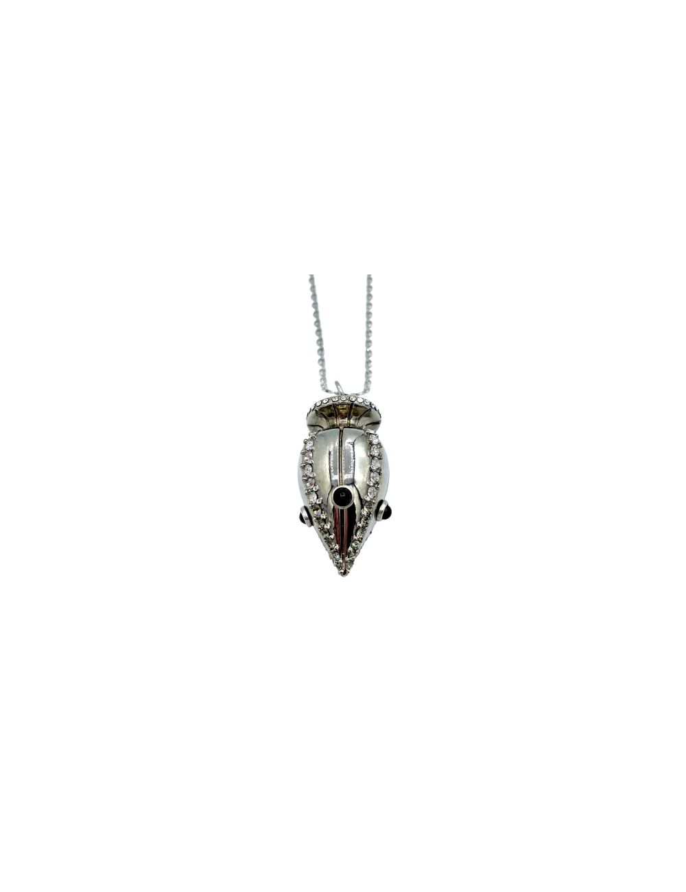 Pendentif CHRISTIAN LACROIX amphore argent