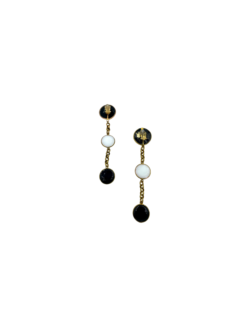 Marguerite de Valois couture clip-on earrings