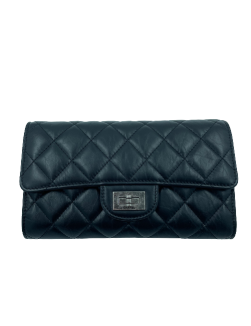 CHANEL Pochette 255 noir et porte-monnaie