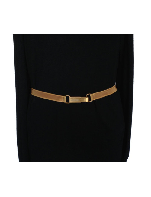 Ceinture CHANEL T 80 chaîne en maille dorée