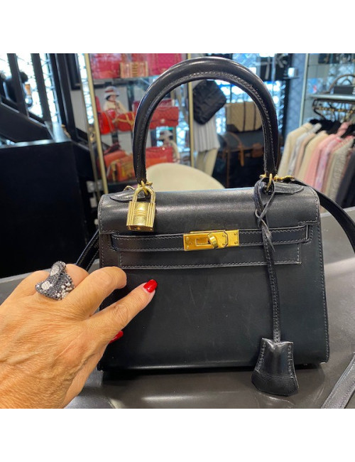 Mini Kelly 20 HERMES cuir box