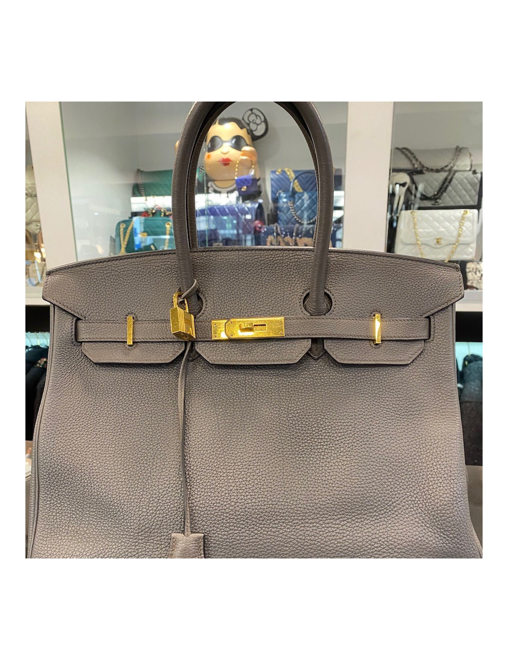 Birkin 35 togo étain