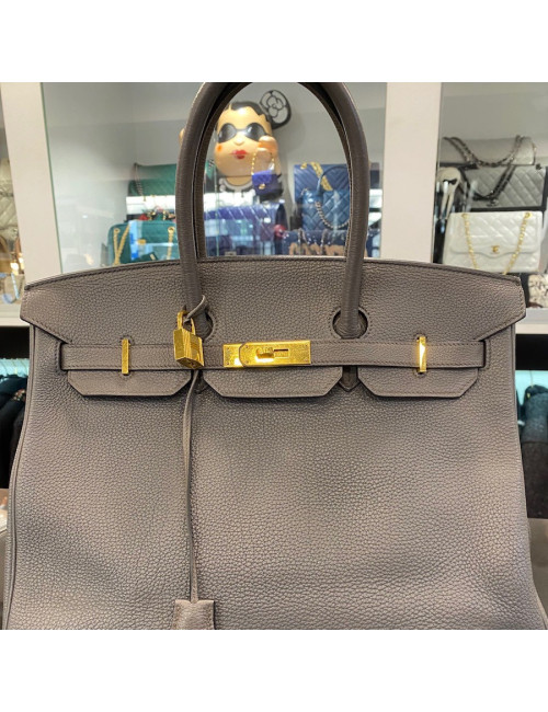 Birkin 35 togo étain