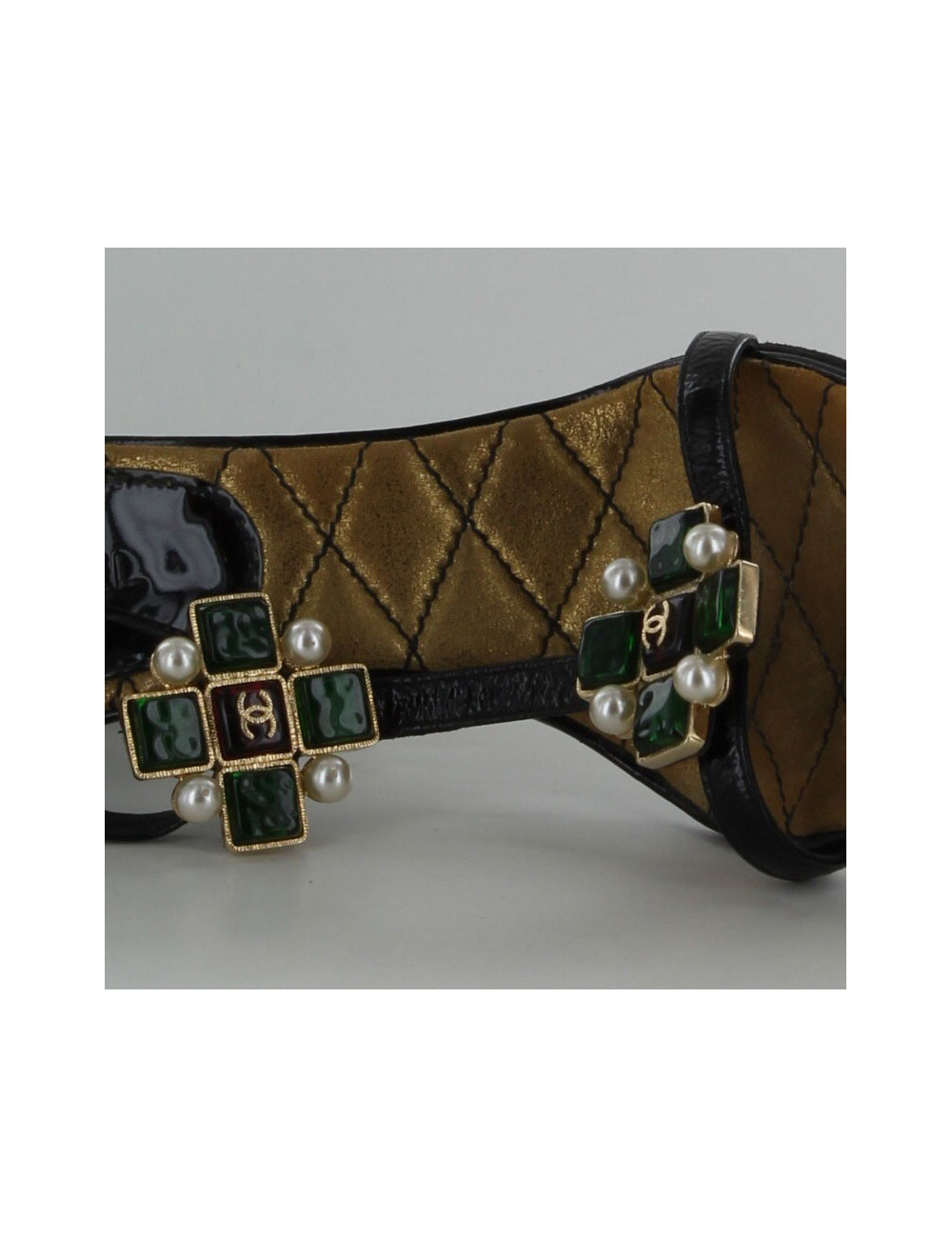 sandales bijoux CHANEL collector