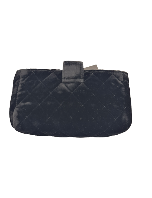 Porte monnaie CHANEL velours noir