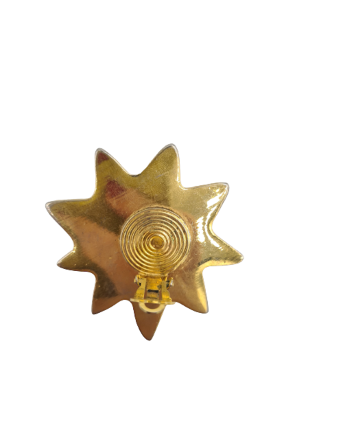 Clips vintage CHRISTIAN LACROIX soleil