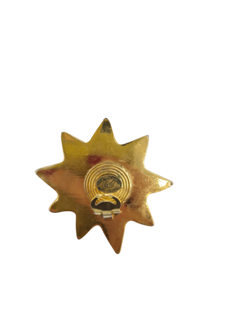 Clips vintage CHRISTIAN LACROIX soleil