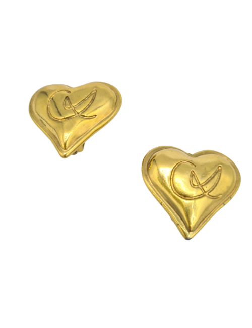 Clips vintage coeur CHRISITAN LACROIX