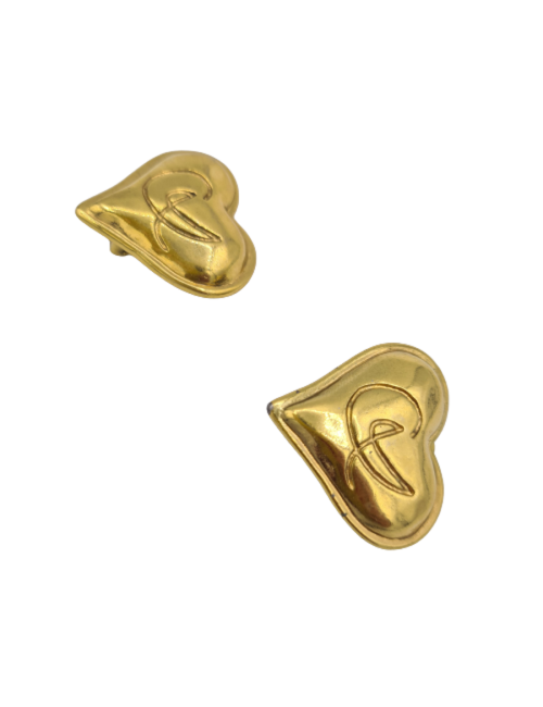 Clips vintage coeur CHRISITAN LACROIX