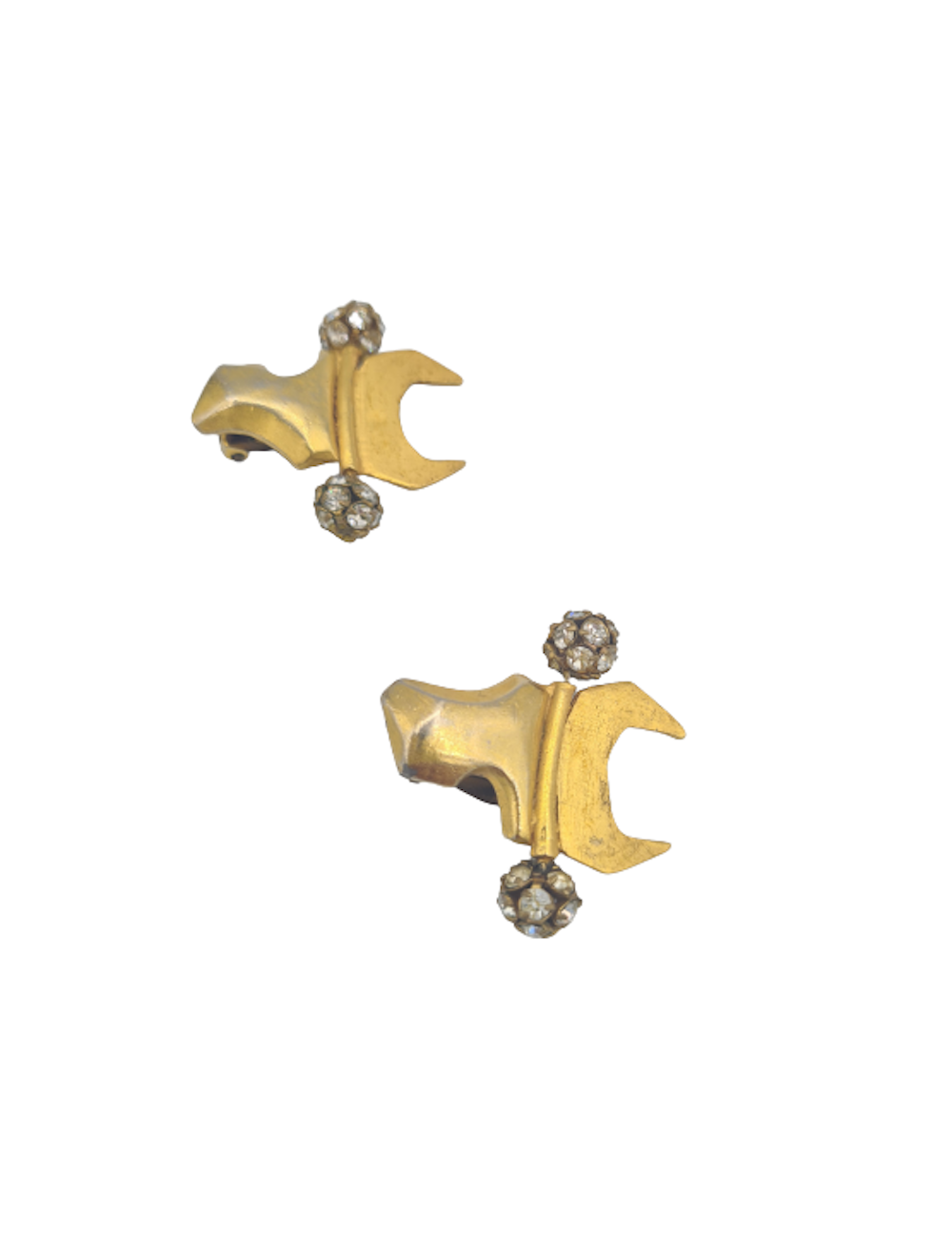 Clips CHRISTIAN LACROIX strass