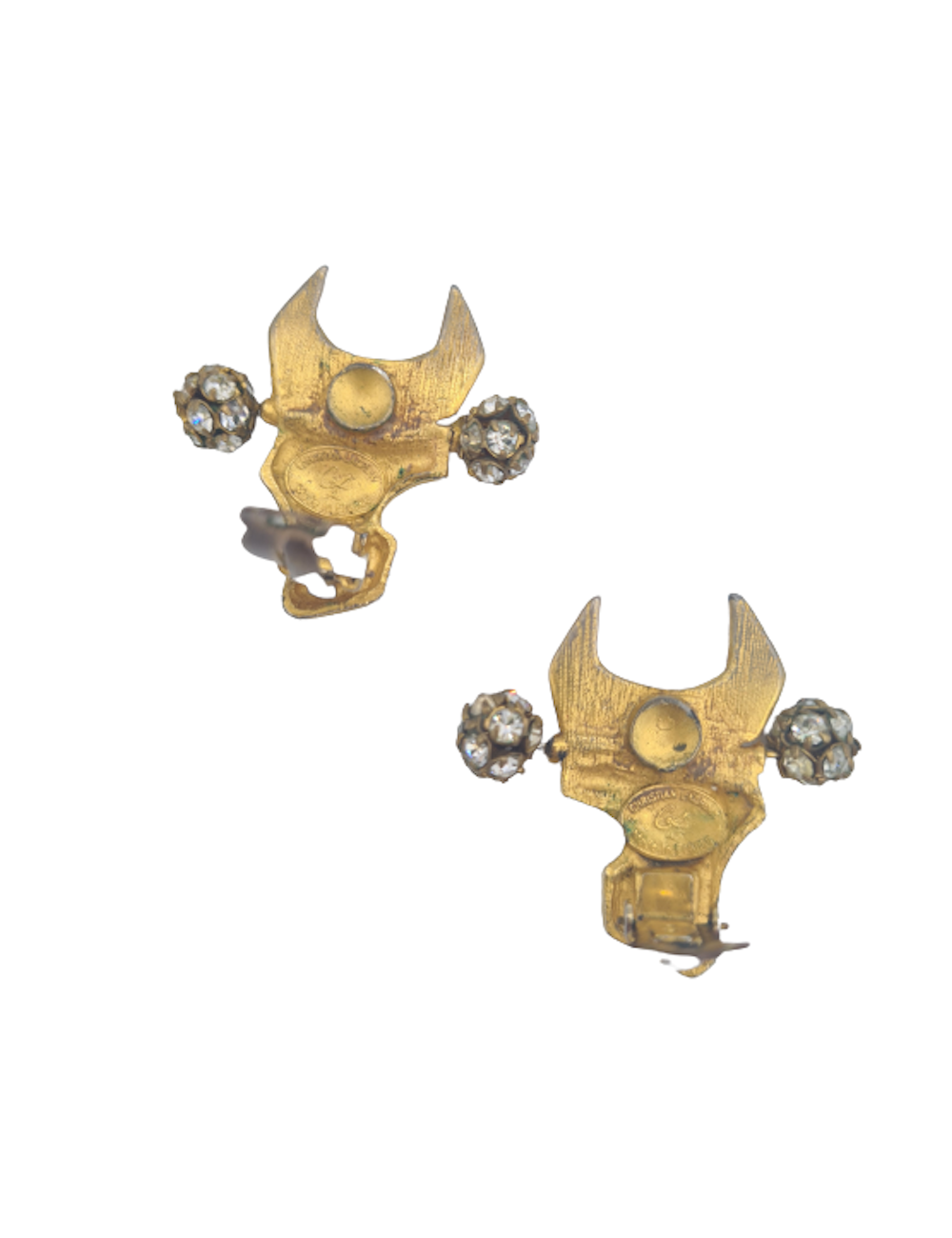 Clips CHRISTIAN LACROIX strass