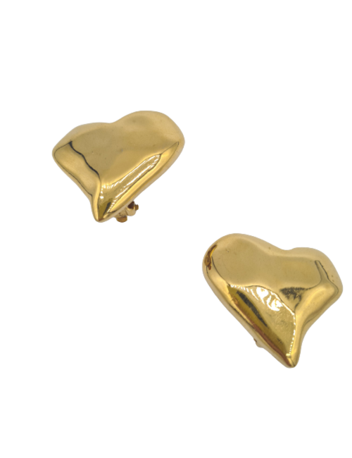 Clips vintage Christian LACROIX coeur