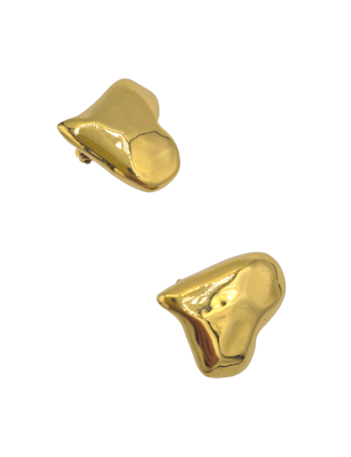 Clips vintage Christian LACROIX coeur