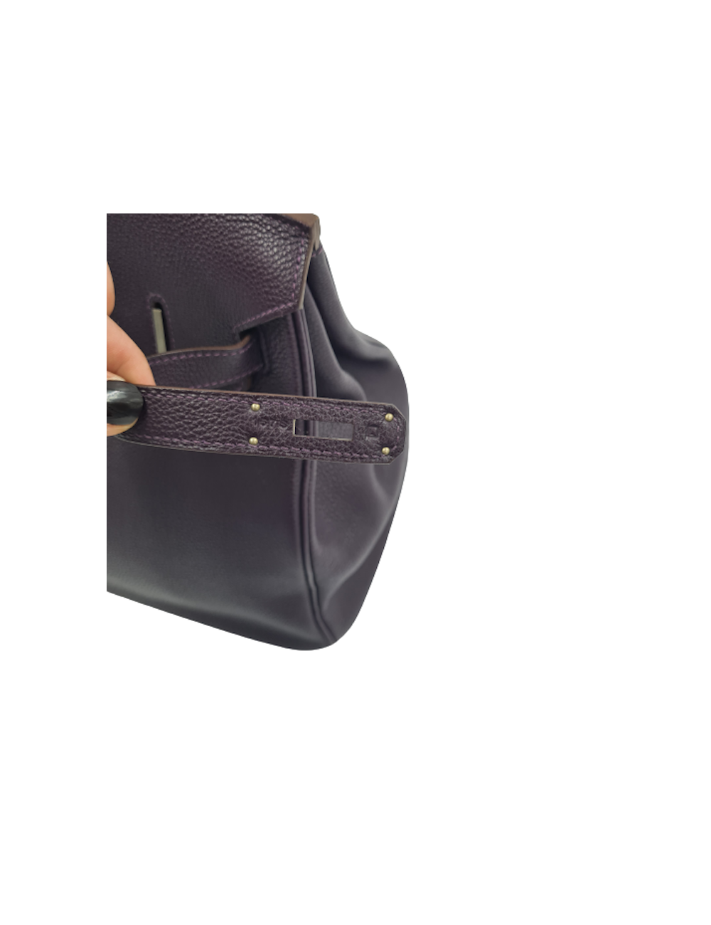 Birkin 35 Hermes veau Togo raisin