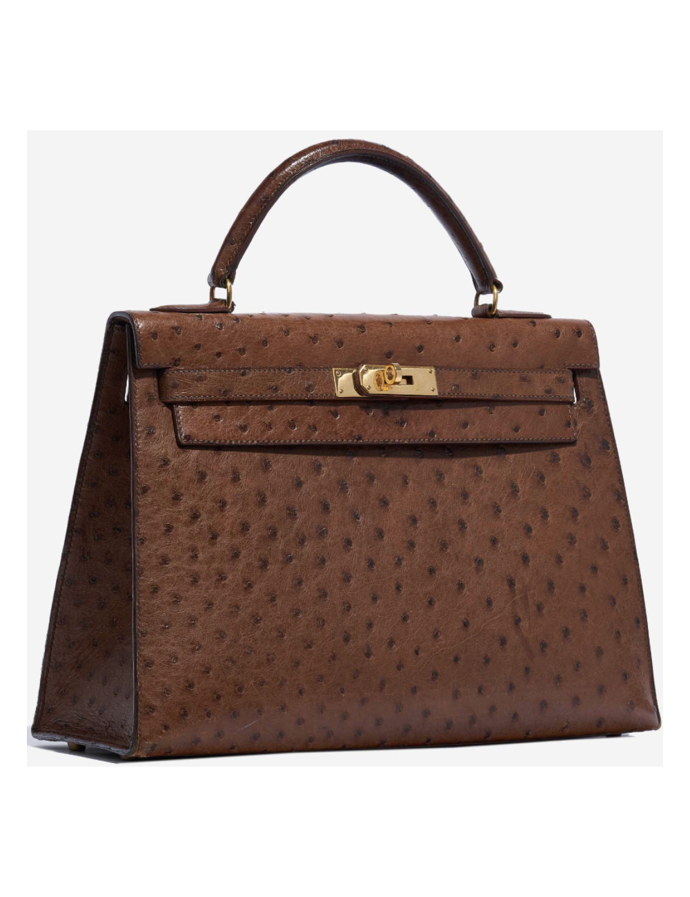 Kelly  HERMES autruche 