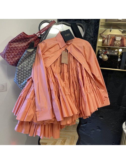 Ensemble Azzedine Alaia rose