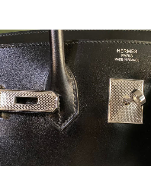 Birkin 35 HERMES box noir 