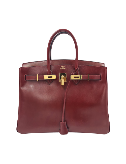 Birkin 35 HERMES Box rouge H