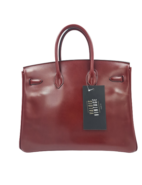 Birkin 35 HERMES Box rouge H