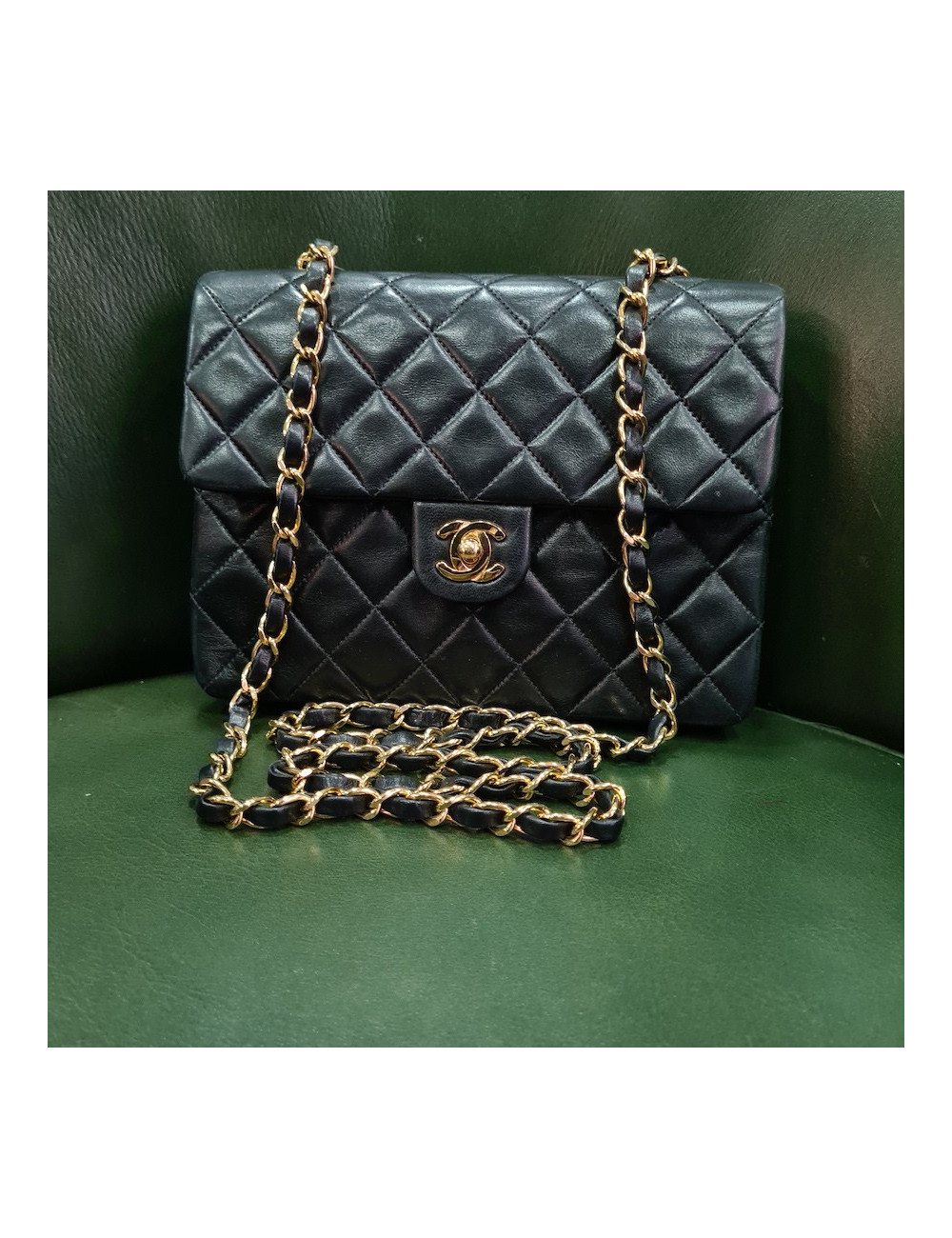 Mini timeless CHANEL noir