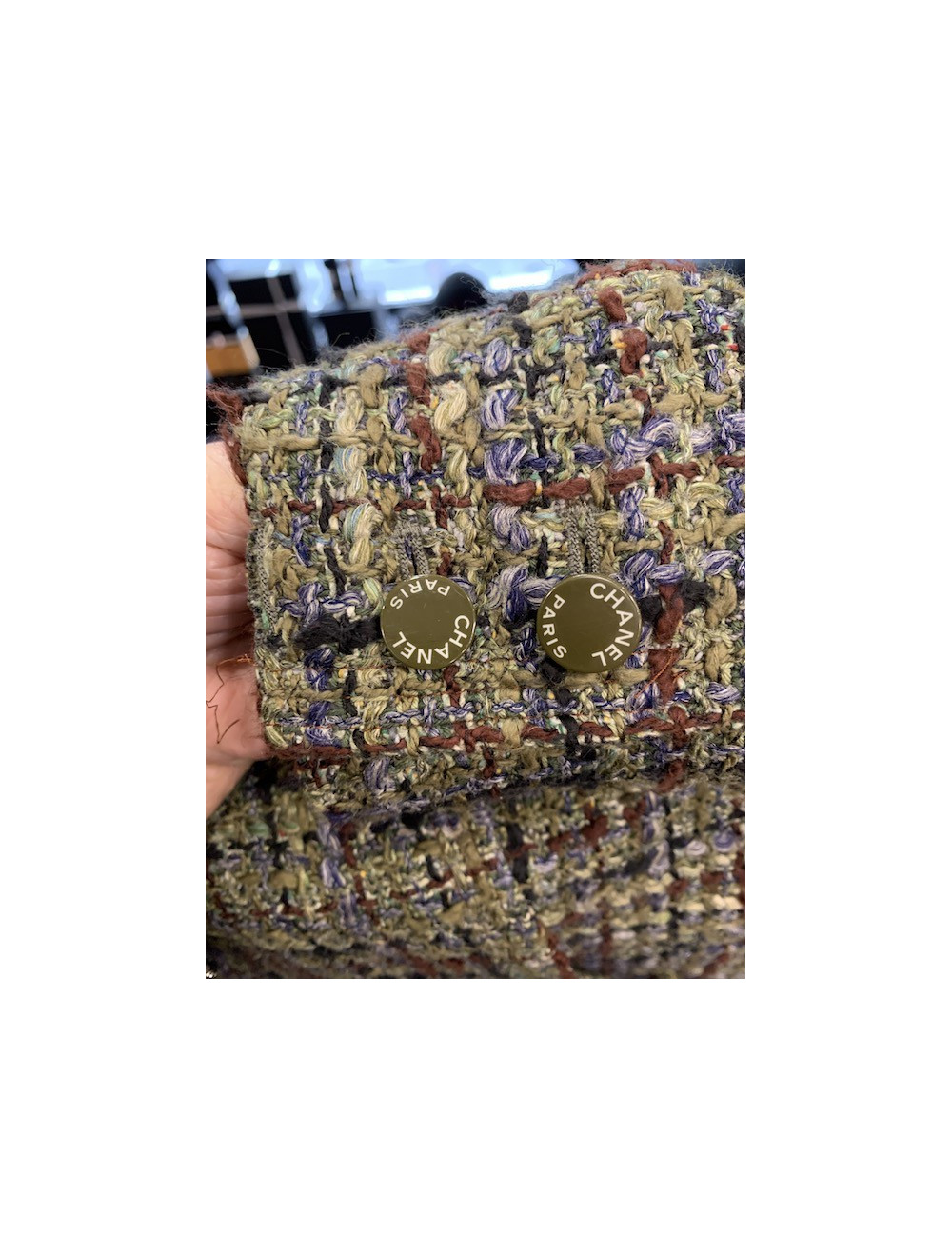 CHANEL tweed jacket, size 38FR