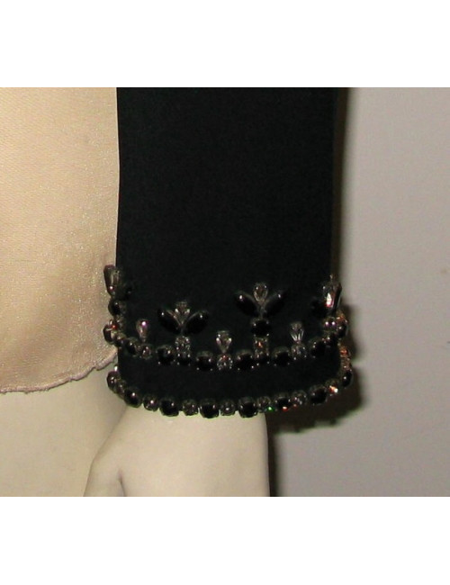 CHRISTIAN DIOR pleated black jacket