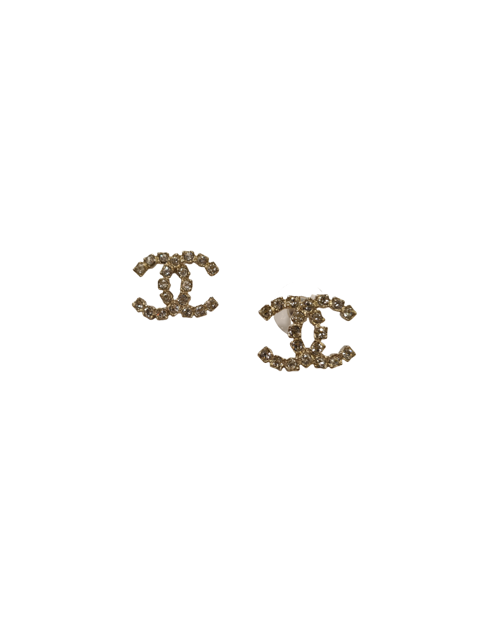 Superb CHANEL CC earrings - Authentic Pre-Owned Jewelry