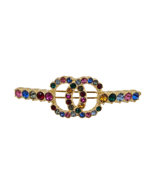 CHANEL CC Hair Clip - Never worn Occasion Certified Authentic