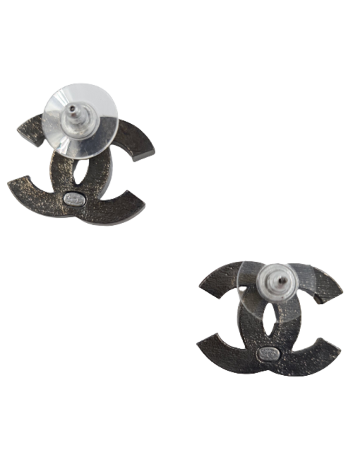 Clous CHANEL noirs strass