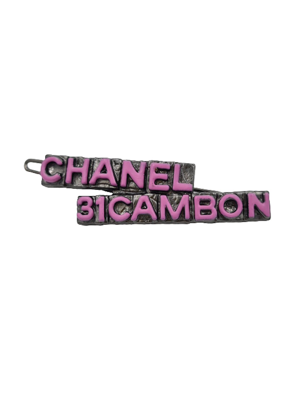 CHANEL enamel hair clip - Occasion Certified Authentic