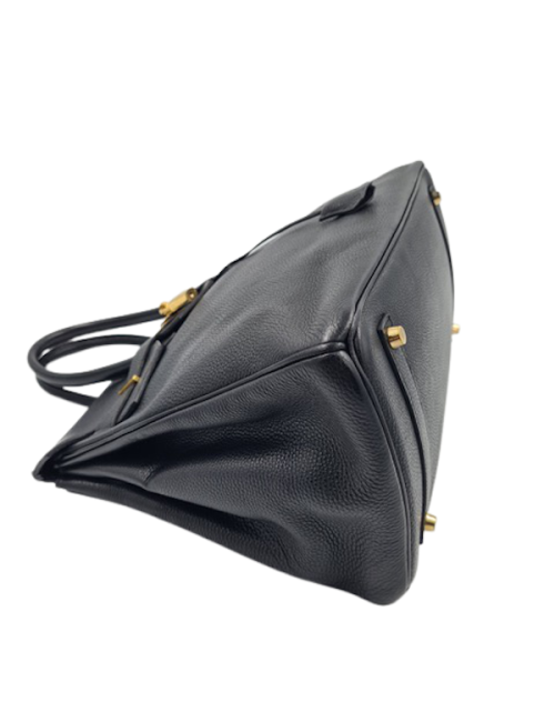 Birkin 35 HERMES veau Fjord noir