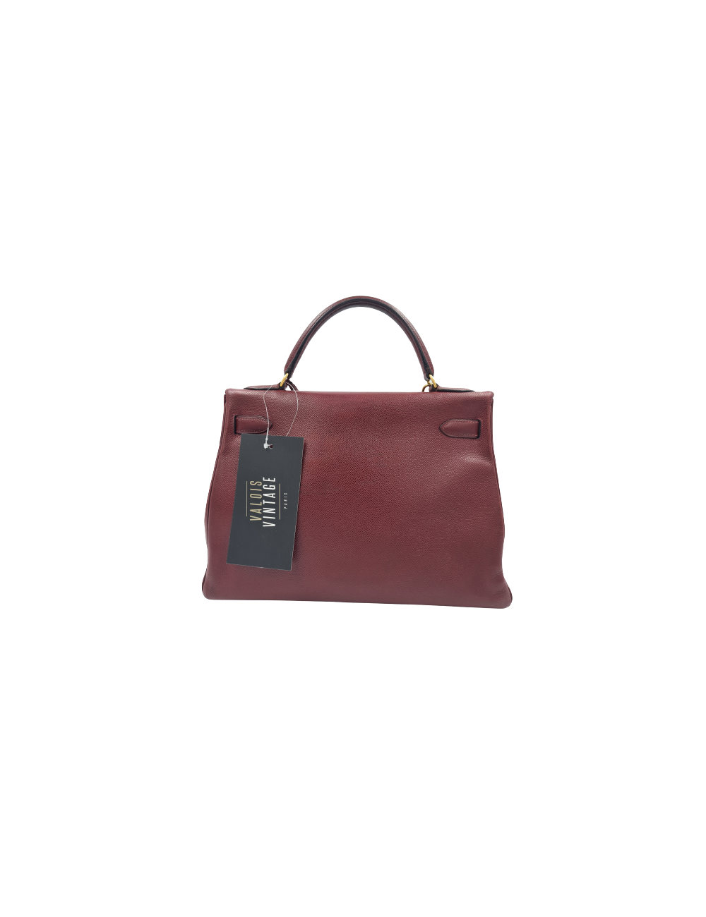 Kelly 32 HERMES rouge H grainé
