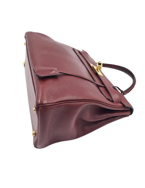 Kelly 32 HERMES rouge H grainé