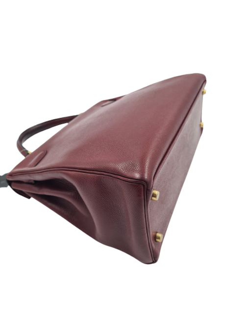 Kelly 32 HERMES rouge H grainé