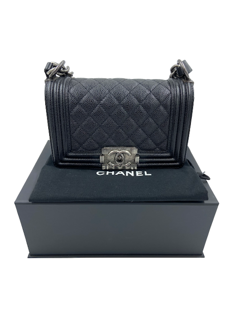Mini Boy CHANEL noir