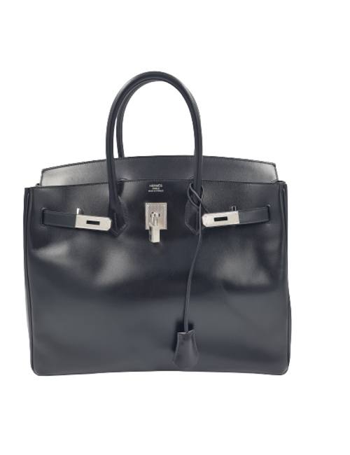 Birkin 35 HERMES box noir 