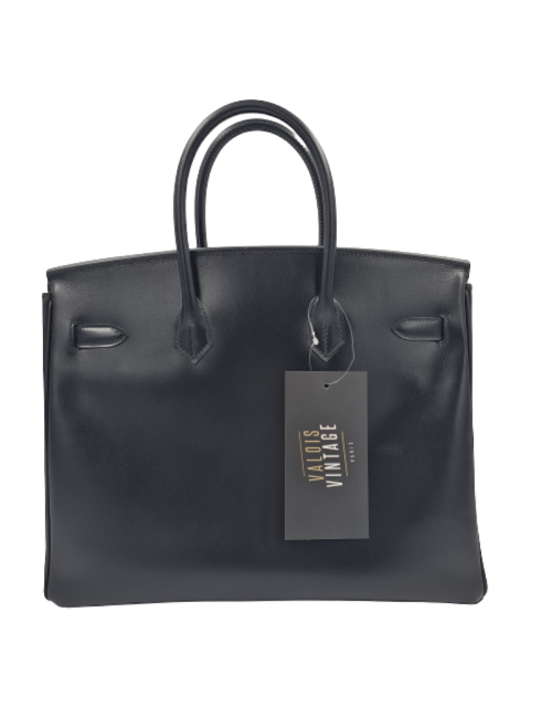Birkin 35 HERMES box noir 