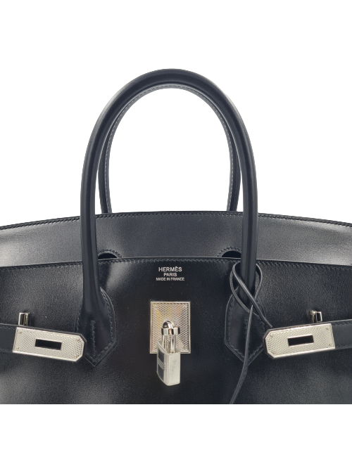 Birkin 35 HERMES box noir 