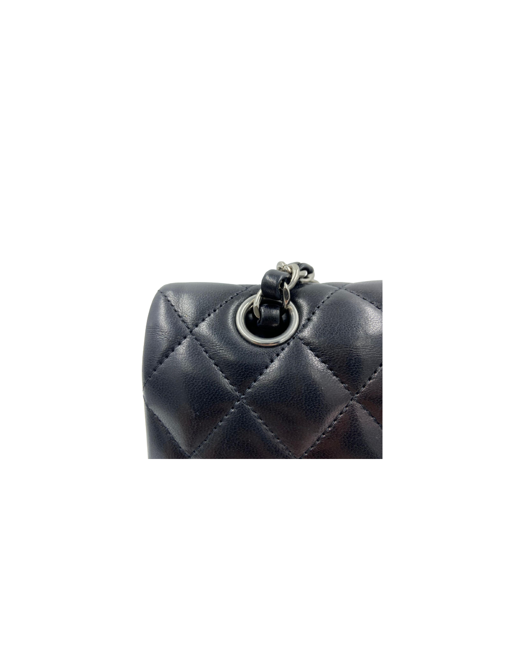 Sac à main Timeless CHANEL cuir lisse noir