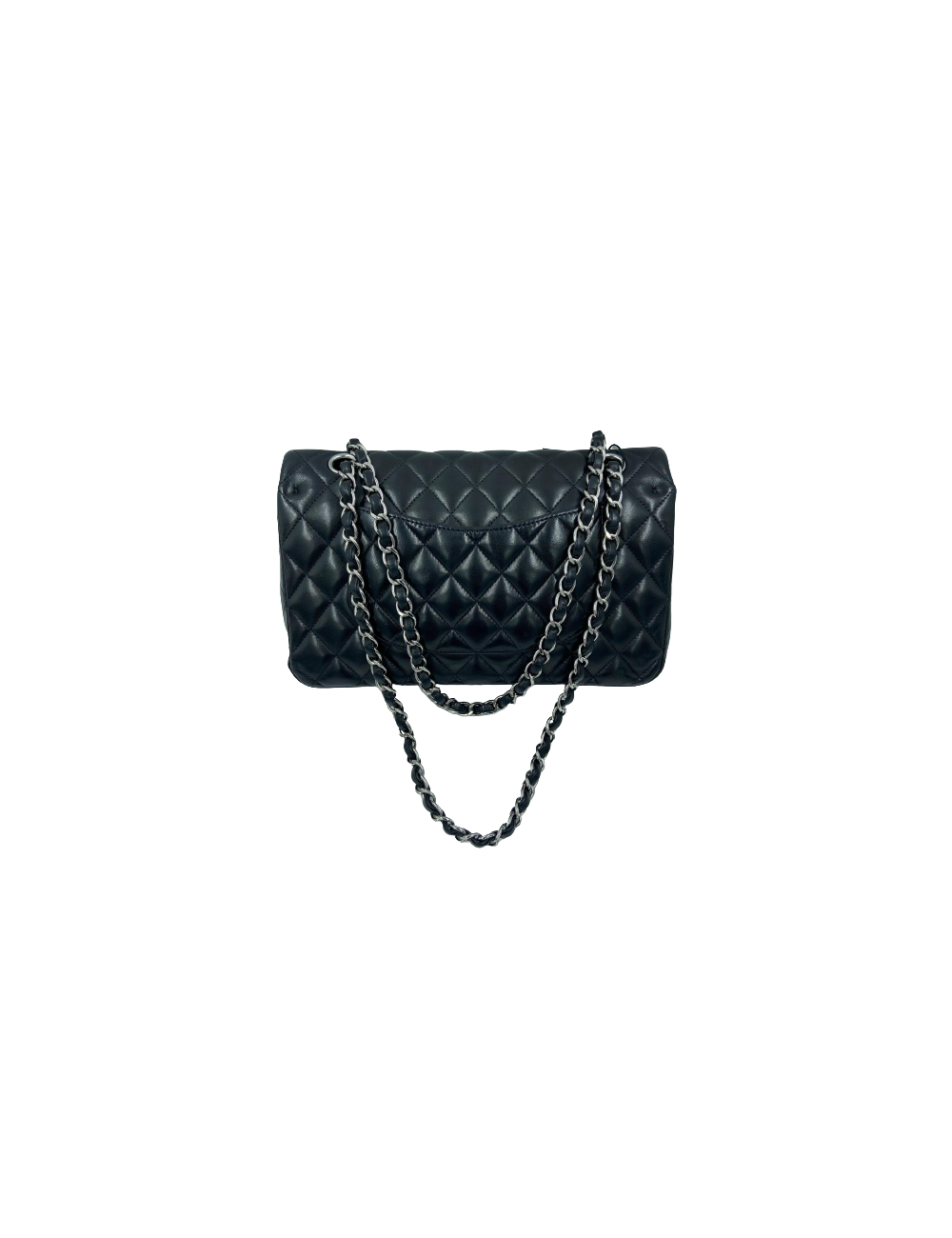 Sac à main Timeless CHANEL cuir lisse noir